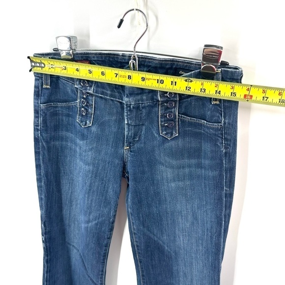 Citizens Of Humanity Jeans Womens 29 Wide Leg Flare Cadet #008 Stretch Low Rise - Picture 11 of 14